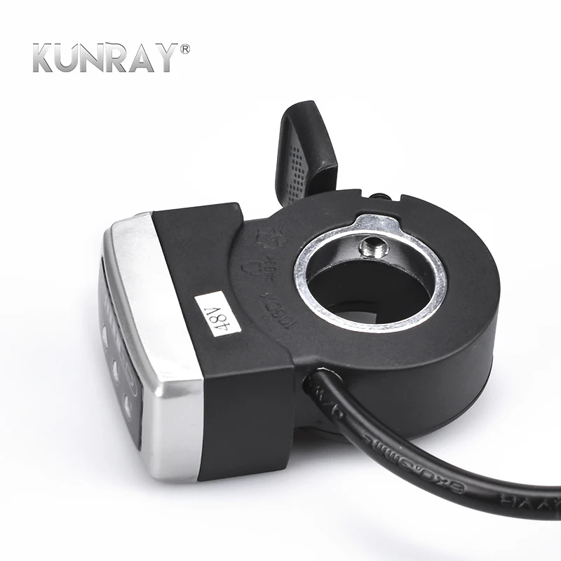 Sale Wuxing 106DX 36VLi 48VLi Thumb Throttle With ON-OFF Switch And Battery Indicator Electric Scooter Ebike Finger Throttles RoHS 2 Sale Wuxing 106DX 36VLi 48VLi Thumb Throttle With ON-OFF Switch And Battery Indicator Electric Scooter Ebike Finger Throttles RoHS 2