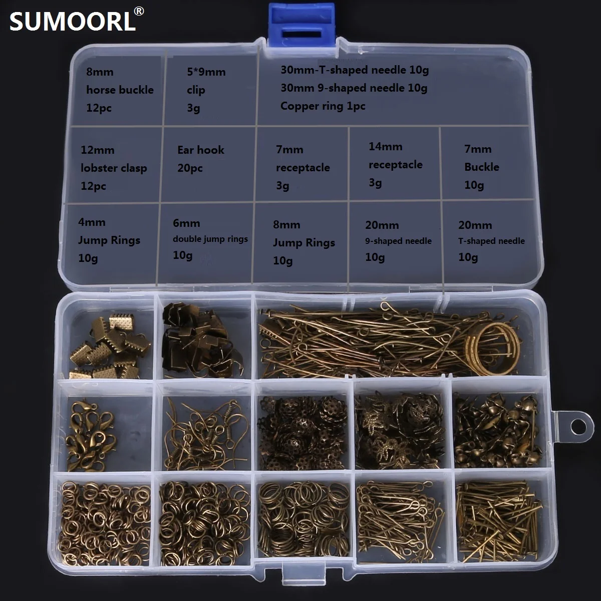 SUMOORL Tool Box сетки DIY ювелирных изделий бисер наборы бусин Наборы шкатулка рукоделие