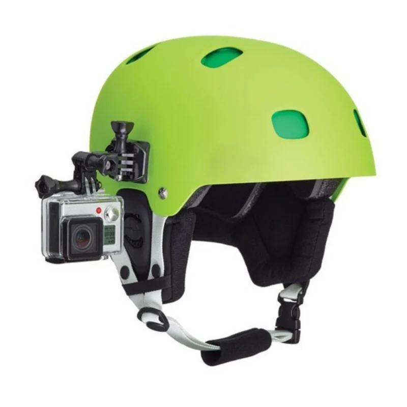 Изогнутый для шлема клейкий адаптер с боковым креплением для шлема костюм для съемки для GoPro Hero 6 5 4 для Xiaomi Yi аксессуары для экшн-камеры