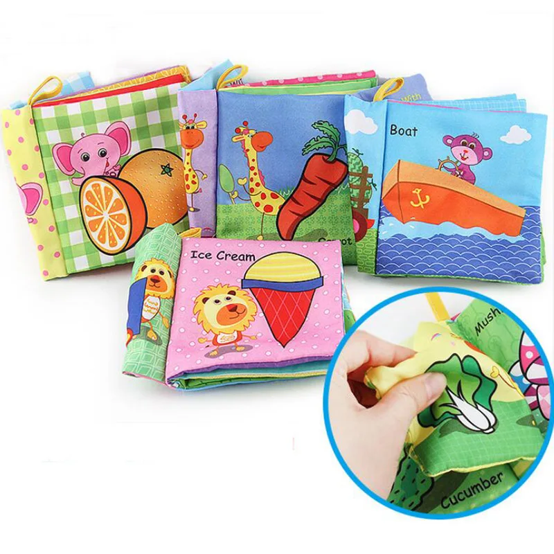 10pages Baby Rattles Mobiles Toy Soft Animal Cloth Book Newborn Stroller Hanging Toy Bebe Early Learning Educate Baby Toys 10pages Baby Rattles Mobiles Toy Soft Animal Cloth Book Newborn Stroller Hanging Toy Bebe Early Learning Educate Baby Toys