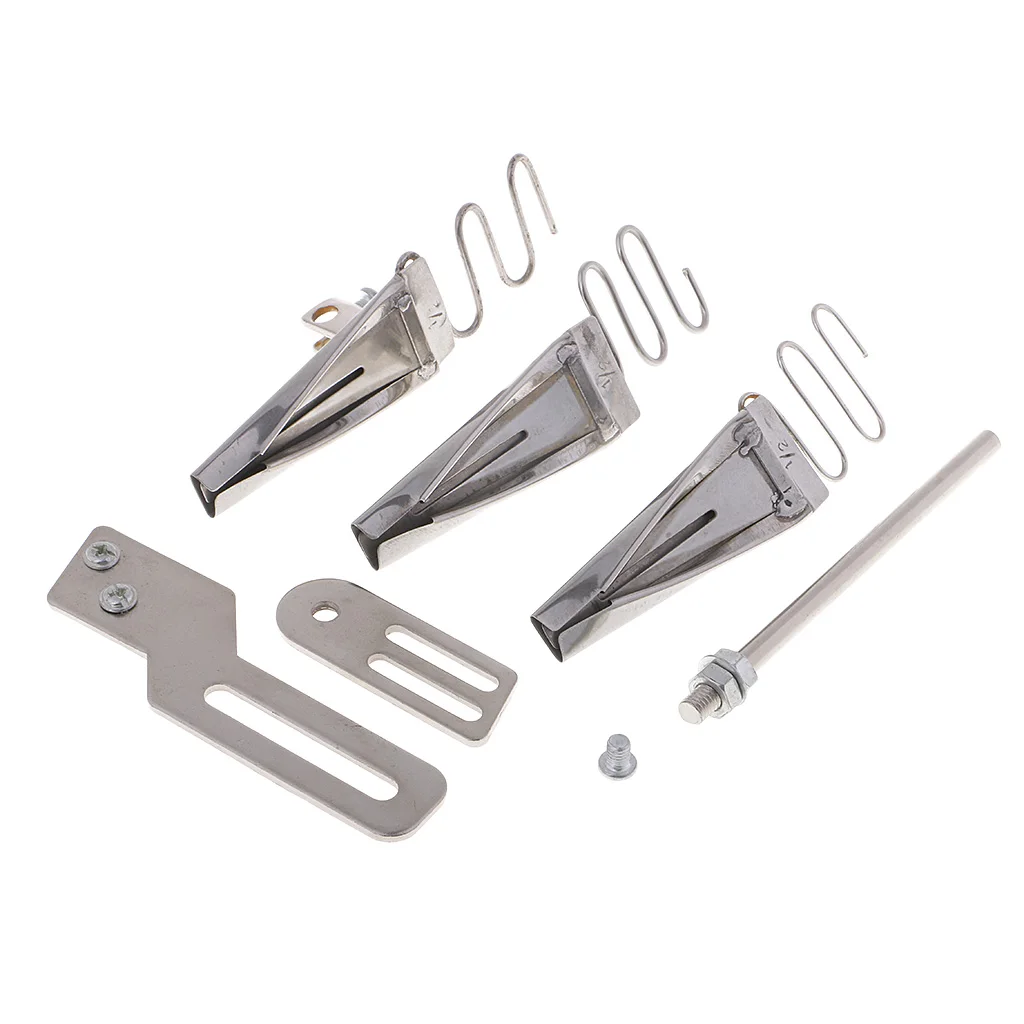 Industrial Sewing Machine Binding Folder For DYP 1404 VC008 Binding Curve Edge Size 1/2 5/16  5/8 1/4 3/8