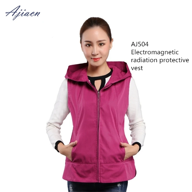 Genuine women's radiation protective hooded vest
