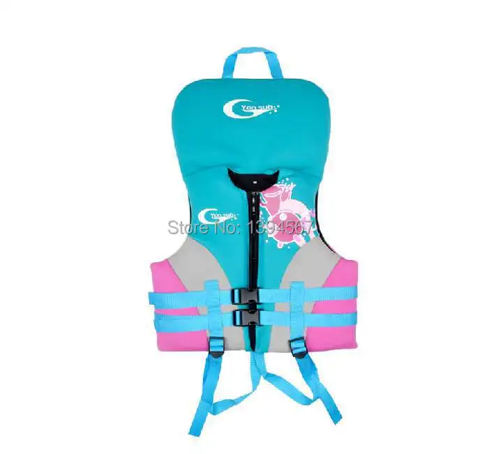 Top Quality Children Snorkel Buoyancy Vest Kid Blue Warm Floating Life Vests Girl/Boy Child size