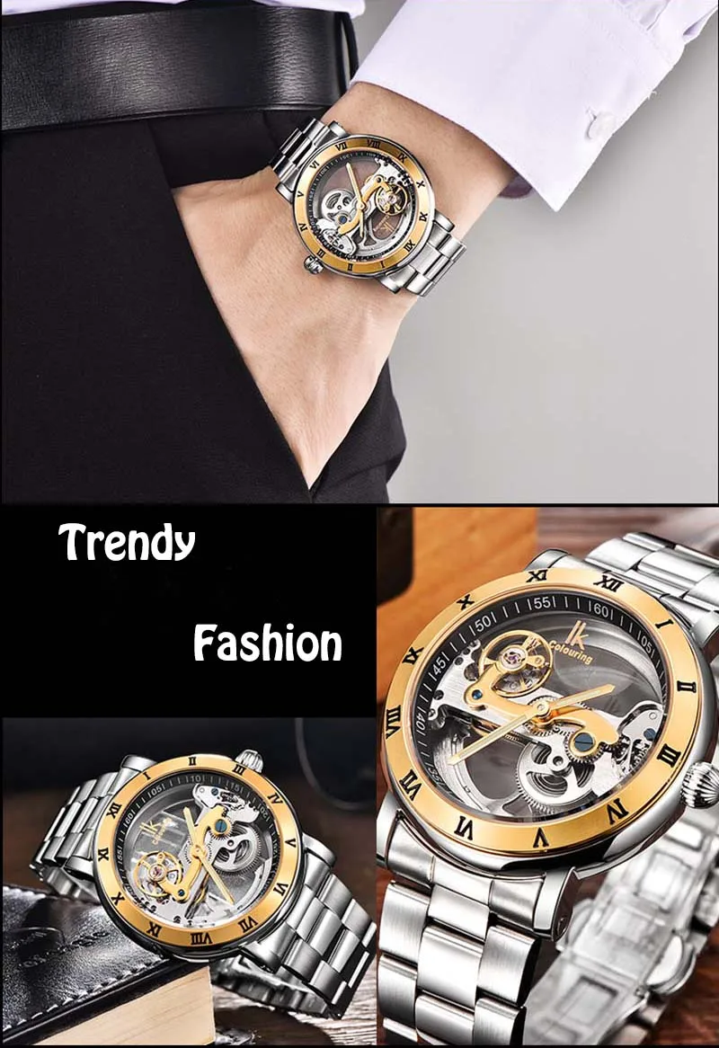 High Quality wristwatch transparent