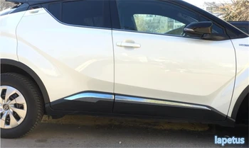 

Lapetus Outer Side Door Body Molding Plate Lid Decoration Strip Cover Trim / Protection Kit Fit For Toyota C-HR CHR 2016 - 2020