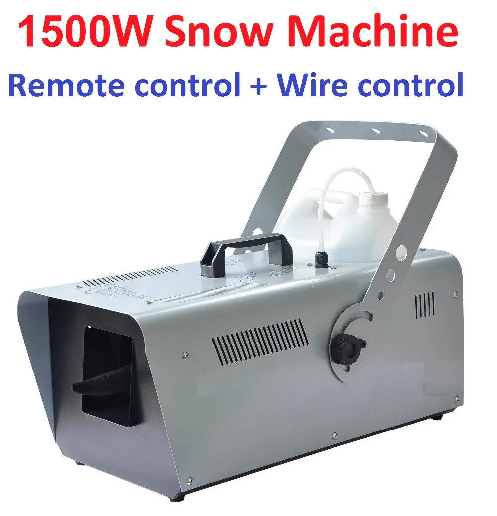 DHL/UPS 1500W Snow Machine Special Stage Effect Equipment Snowmaker