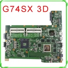 Original for ASUS G74SX motherboard with 3D connector 12 Memory GTX560M 2GB DDR3 4 Ram Slots mainboard 100% working