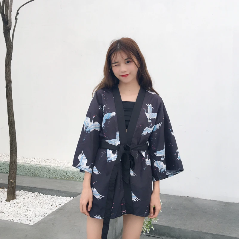 SUNJINACRO традиционное японское кимоно Yukata женское кимоно Косплей Японская одежда традиционные женские японские кимоно