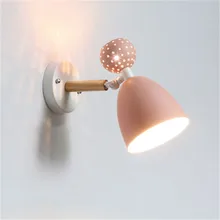 Simple Loft Style Iron Wood LED Wall Light Fixtures Industrial Wind Wall Sconce Bedroom Bedside Wall Lamp Home Lighting antique loft style iron glass wall sconce industrial vintage led wall light fixtures home bedside wall lamp indoor lighting