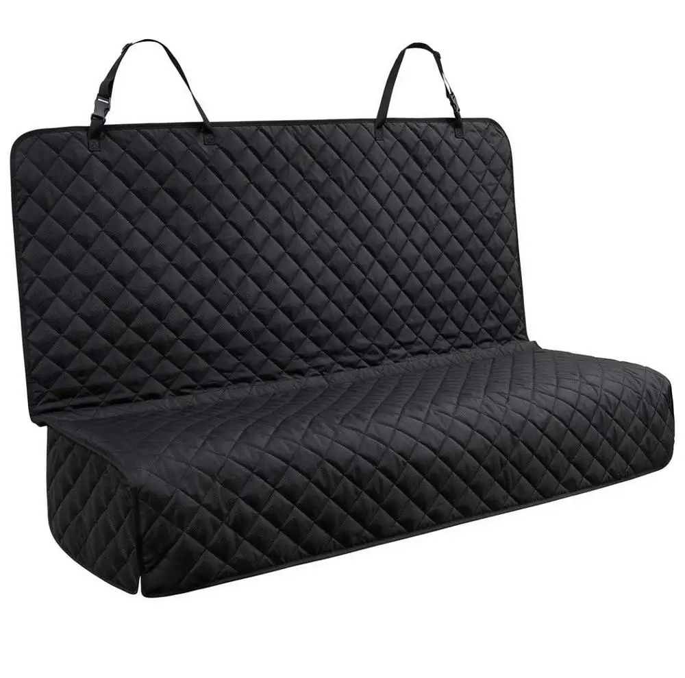 

Waterproof Dog Car Seat Covers Pet Seat Cover Nonslip Bench Seat Cover Compatible for Middle Seat Belt Fits Cars, Trucks, SUVs