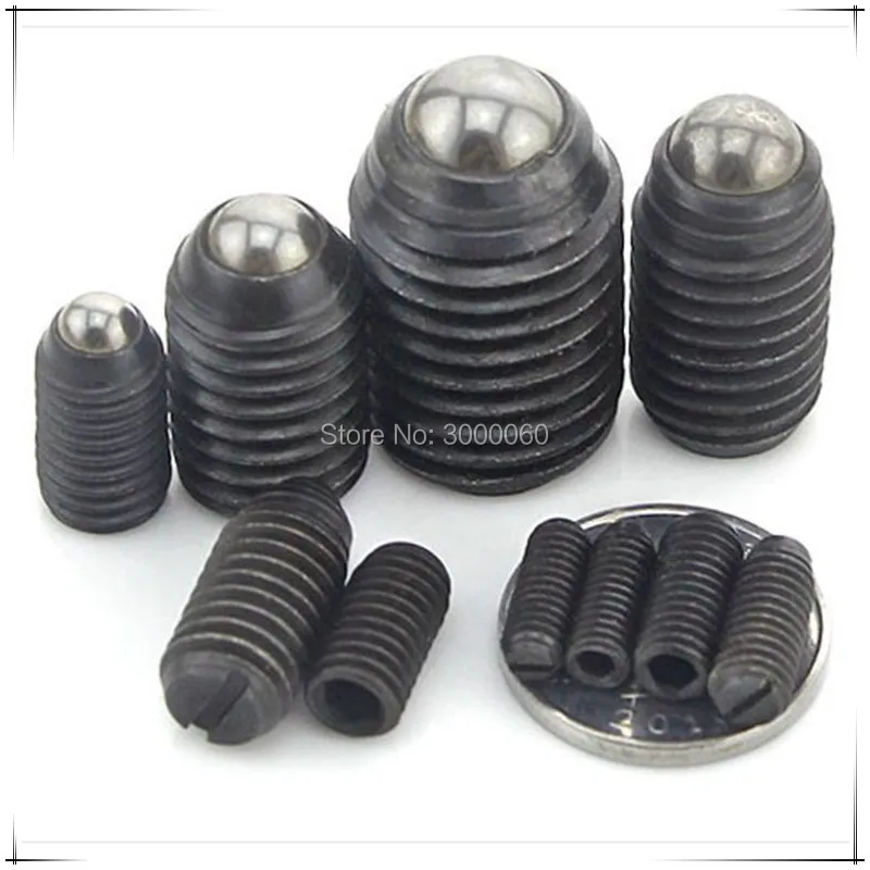 M4 M5 Grade 12.9 Black Alloy Steel Hex Socket Ball Head Spring Plunger