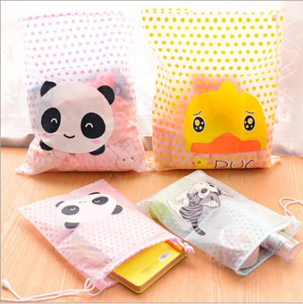 للماء PVC الرباط حقيبة التخزين لطيف الكرتون أحذية السفر الملابس الداخلية التجميل ماكياج الحقيبة أشتات الأمتعة المنظم للماء PVC الرباط حقيبة التخزين لطيف الكرتون أحذية السفر الملابس الداخلية التجميل ماكياج الحقيبة أشتات الأمتعة المنظم