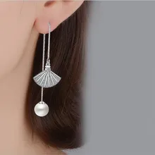 Everoyal 2018 New Arrival Sector Pearl Long Earrings for Girls Jewelry Trendy Tassel Earrings For Women Bride Wedding Gift Everoyal 2018 New Arrival Sector Pearl Long Earrings for Girls Jewelry Trendy Tassel Earrings For Women Bride Wedding Gift