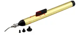 Новинка 2017 1 шт. инструменты для сбора FFQ 939 всасывающая ручка для пылесоса для камней и маленьких аксессуаров палочка для страз Золотая