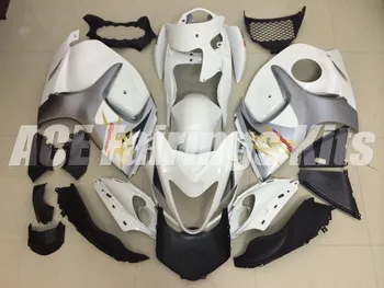 

NEW HOT Injection fairing kit for SUZUKI Hayabusa GSX1300R 2008-2015 fairings GSX 1300R 08 09 10 11 12 13 14 15 silver white BR