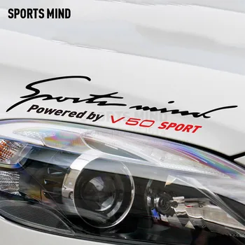 

Sports Mind motorcycle Car-Styling waterproof Vinyl Sticker Decals For volvo v50 car accessories