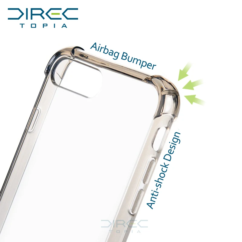 Luxury Brand 3D Shockproof Airbag Thick Hard Phone Cases Cover for iPhone 7 Plus for iPhone 6 6s 5s Case Phone Bag