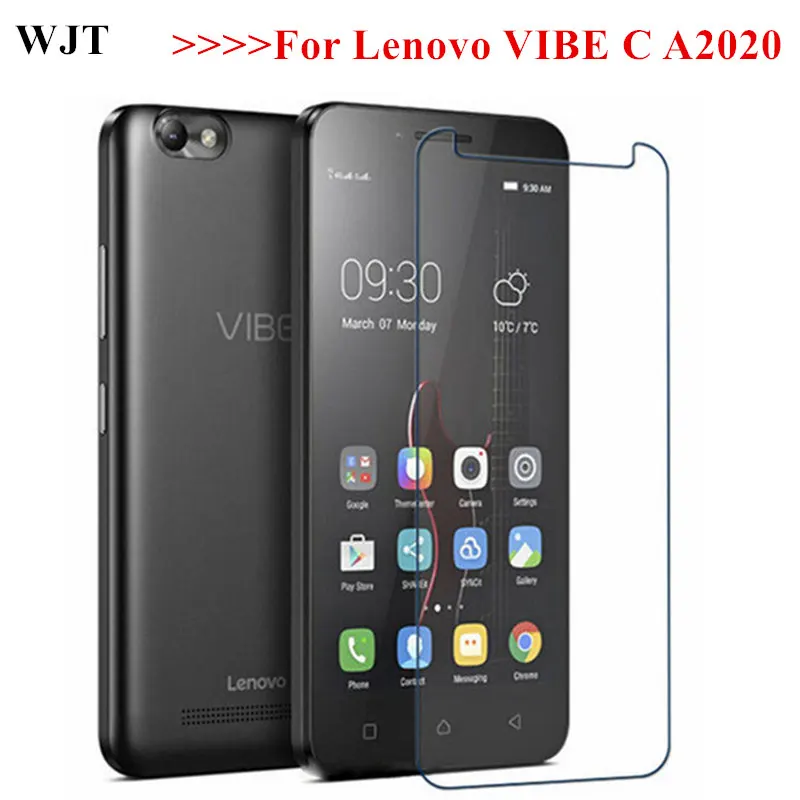 

For Lenovo Vibe C A2020 sklo cover Tempered Glass For Lenovo Vibe C a2020a40 2020 Protective Screen Protector films
