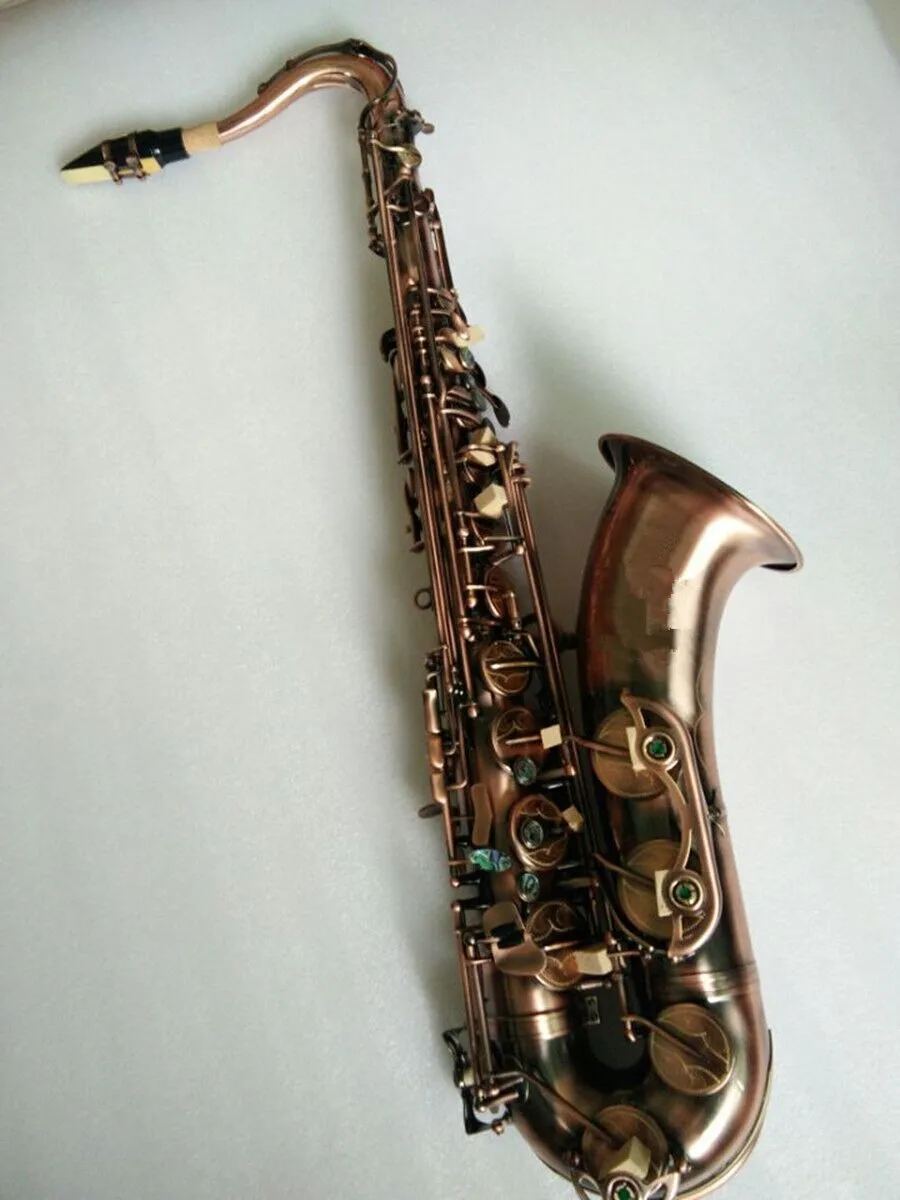 Tenor Saxophone instrument High quality Sax Antique copper Saxophone