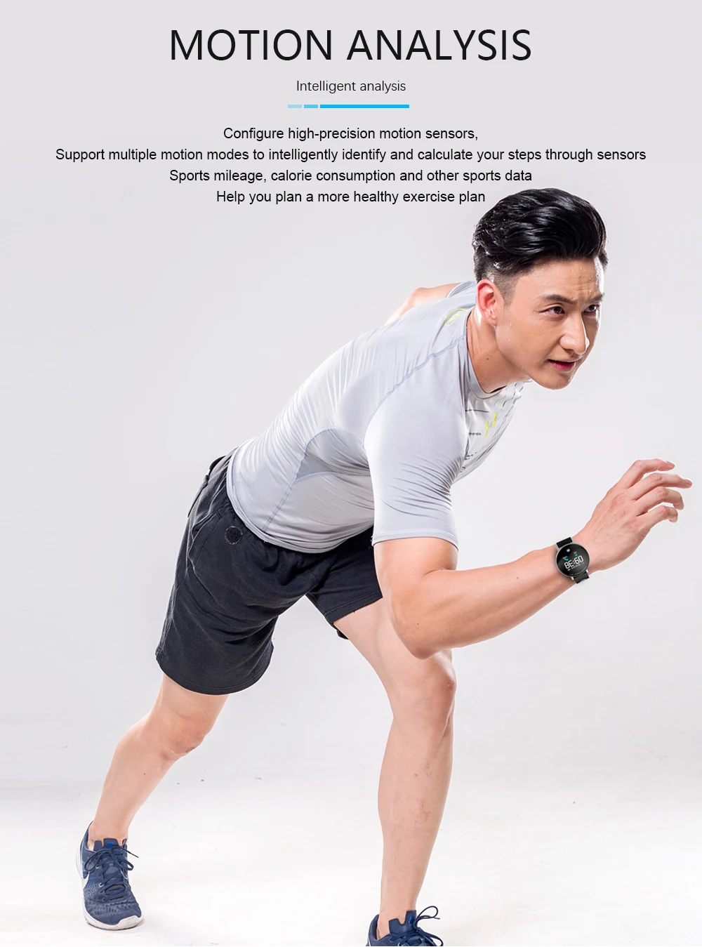 Смарт-часы для мужчин и женщин, пульсометр, измеритель артериального давления, шагомер, бег, фитнес-трекер, спортивные умные часы для Android IOS