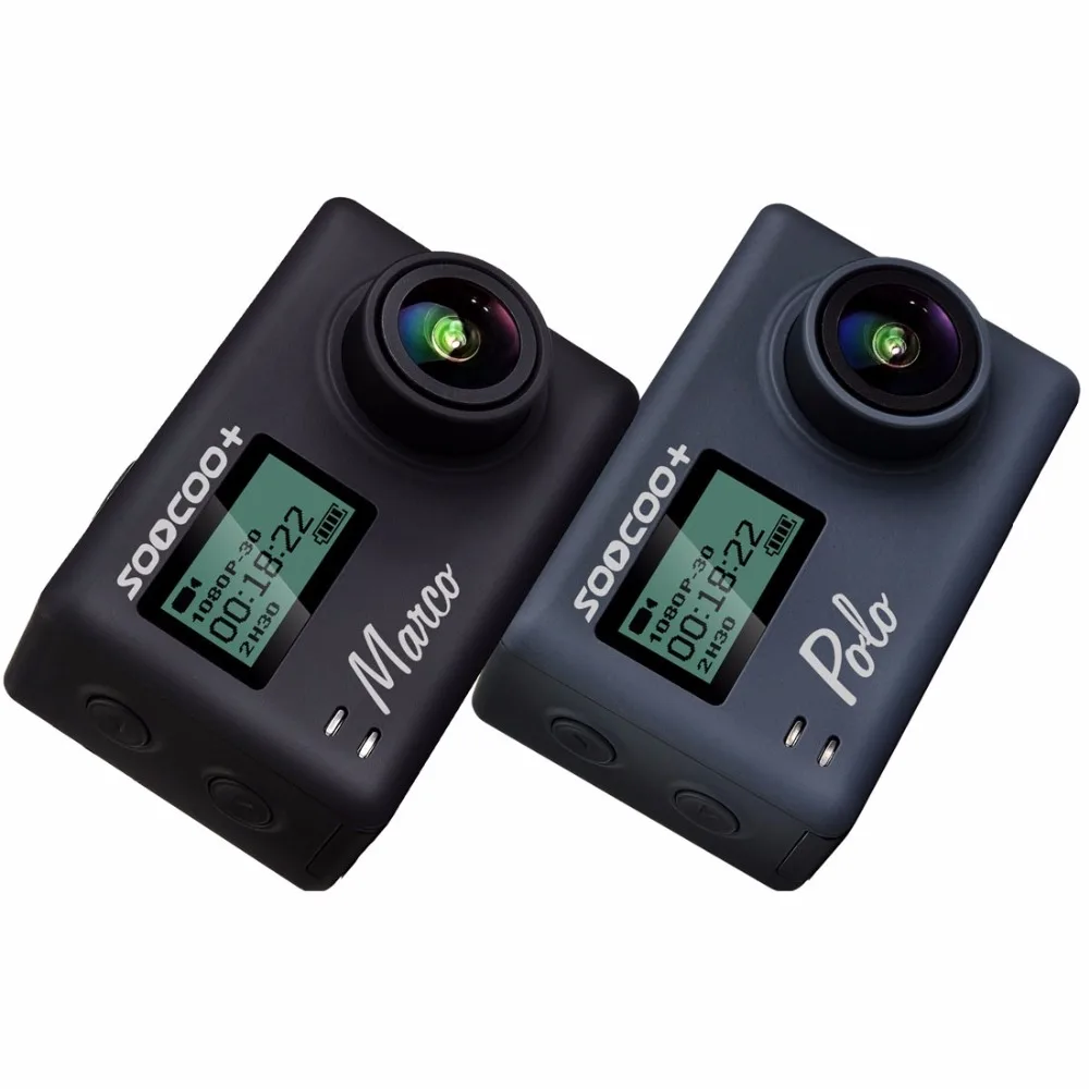 Экшн камера SOOCOO S200 Ultra HD 4K NTK96660 + IMX078 с Wi Fi голосовым управлением внешним