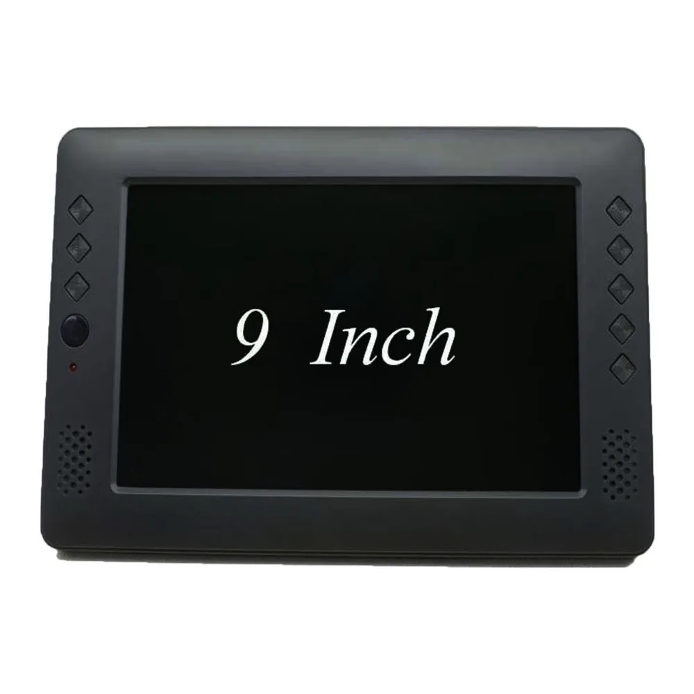 

factory price!Factory price! 9 inch rechargeable battery H.264 USB HD out multi-language OEM mini digital portable tv!