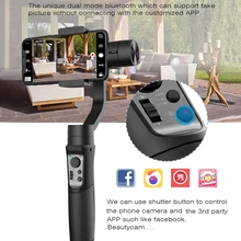 Hohem iSteady мобильный 3 оси ручной карданный стабилизатор для Gopro sjcam экшн-камеры iPhone SamsungPK гладкой 4 vimble 2 DJI Осмо