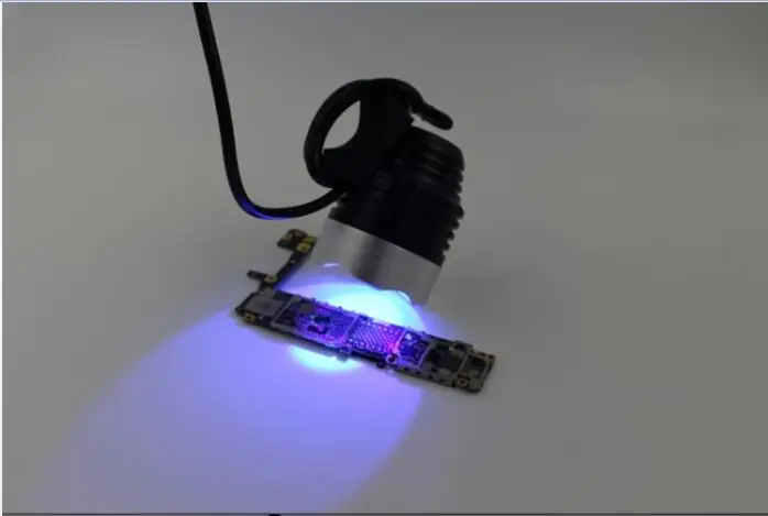 5 В USB ультрафиолетовый светильник, лампа, бестеневой УФ-клей, отверждающий светодиодный светильник, ремонт ЖКД-экрана мобильного телефона, PCB, пайка, ремонт - Цвет: T6 LED