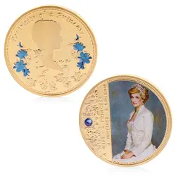 Diana памятная монета медь коллекция подарок receior памяти с цинковый сплав высокое качество