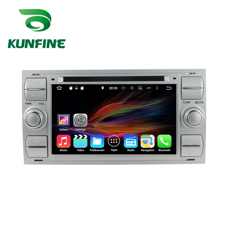 Android Car DVD GPS Navigation Multimedia Player Car Stereo For Ford focus 1999-2008 silver Radio Headunit (2)