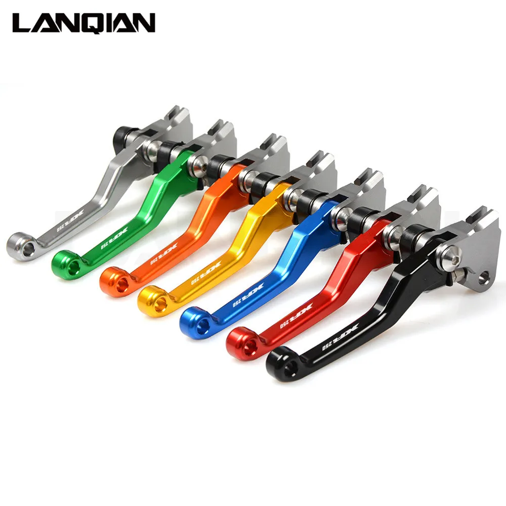High Quality CNC Dirt Bike Pivot Lever For HONDA XR250 1995-2007 Motorcycle Hand Brake Clutch Lever XR 250 Handle Lever