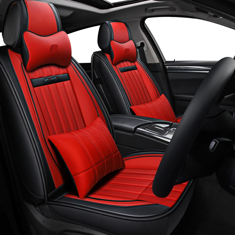 Universal PU Leather car seat covers For Mitsubishi ASX Lancer SPORT EX