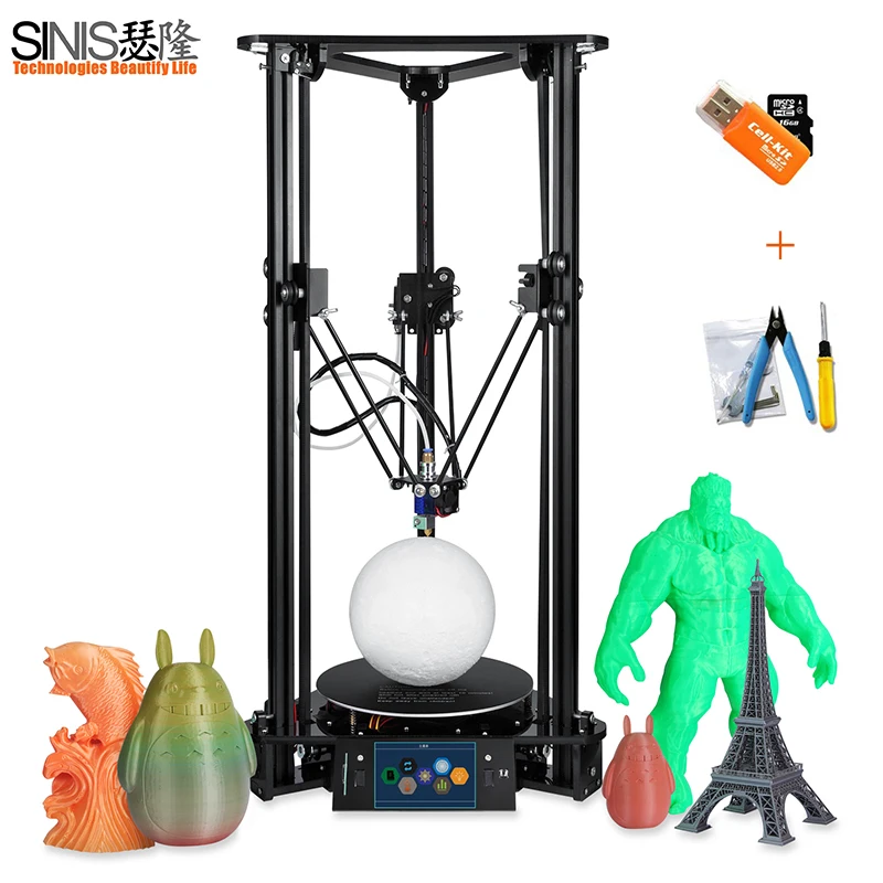 

Pulley Guide DIY Kit 3D Printer Easy Assembled 3d Printer Machine with Smart Leveling Large 3D Printing Size Impressora 3D