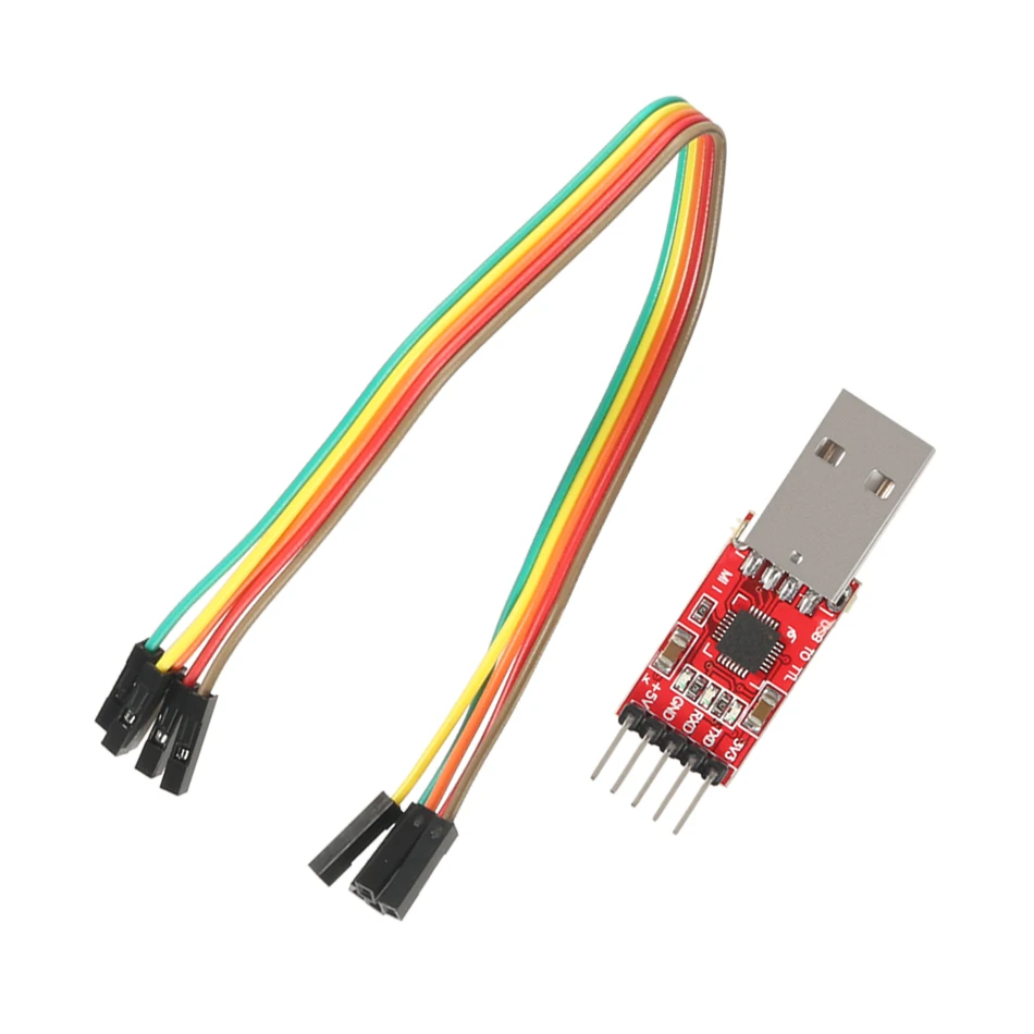 CP2102 модуль USB к TTL Серийный UART STC с 5 шт Dupont кабели скачать кабель PL2303 супер щетка
