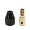 1Set  3.17mm Electric Motor Shaft Mini Chuck Fixture Clamp 0.3mm-3.5mm Drill Bit ► Photo 3/6