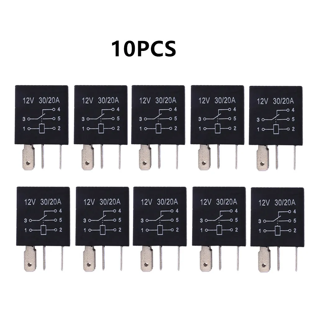 12 В 5Pin Номинальная voltage12V автомобиль мини микрореле масляный насос грузовик автомобиля реле кондиционирование воздуха мощность реле сборки