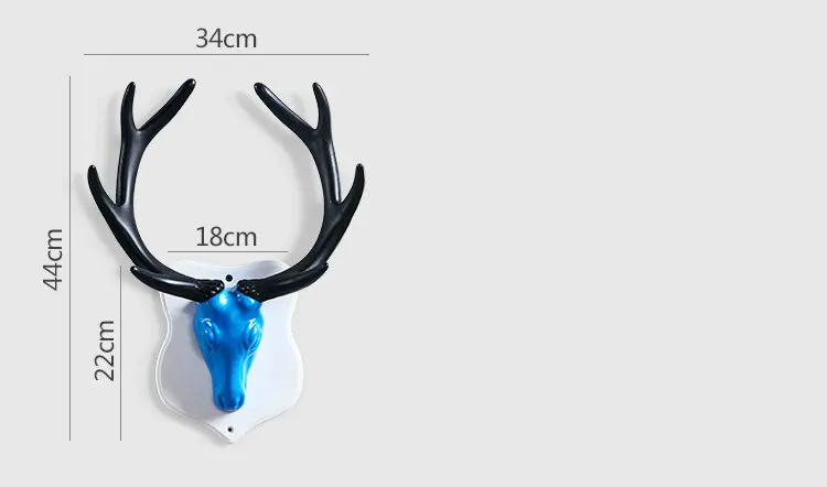 Lâmpada de Parede Barra do Hotel Luzes da Noite Luz da Parede Artpad Nordic Cama Sala Estar Crianças Quarto Decoração Criativa Veado Antler Led 24 Luminárias de parede