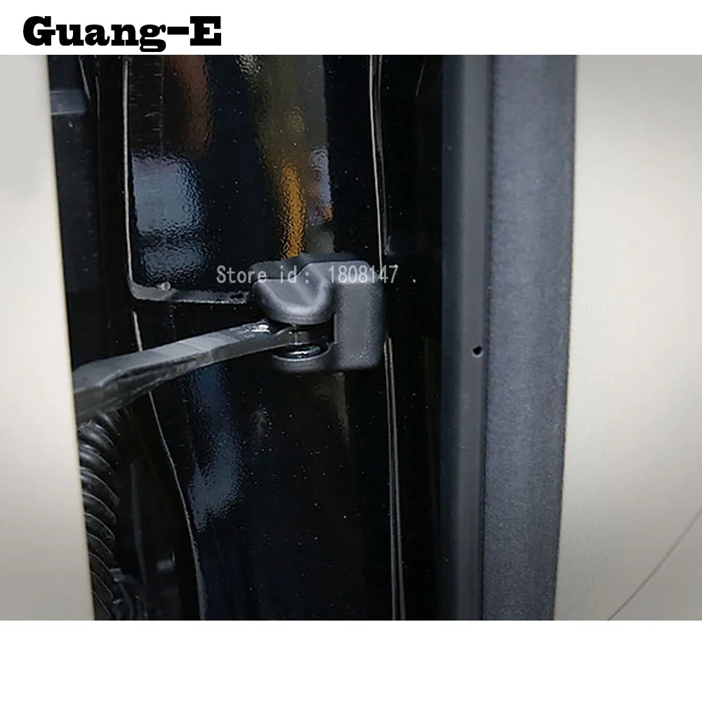 

Car style anti rust water proof Door lock key keys Plastic buckle Limit device panel 4pcs for Toyota Highlander 2015 2016 2017