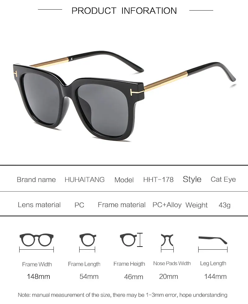HUHAITANG классические квадратные высококачественные женские Солнцезащитные очки женские винтажные Роскошные брендовые Дизайнерские мужские Солнцезащитные очки женские для солнцезащитных очков