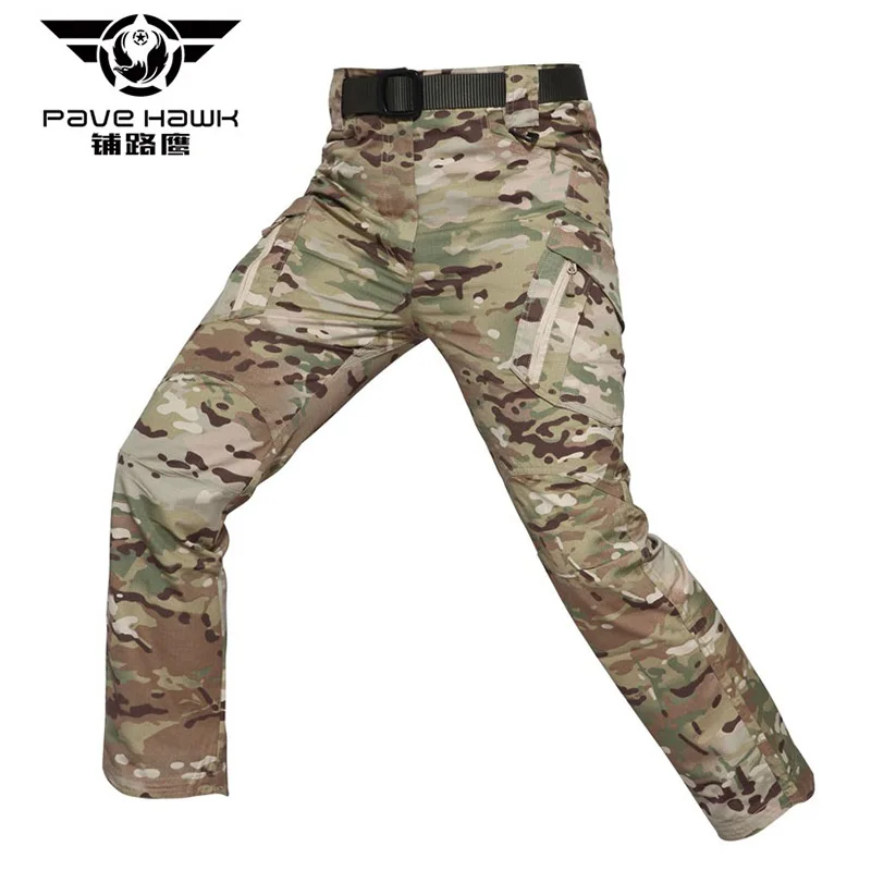 IX9 мужские тактические брюки в стиле милитари школа мужской боевой камуфляж с несколькими карманами прямые эластичные, дышащие, комфортные брюки полной длины