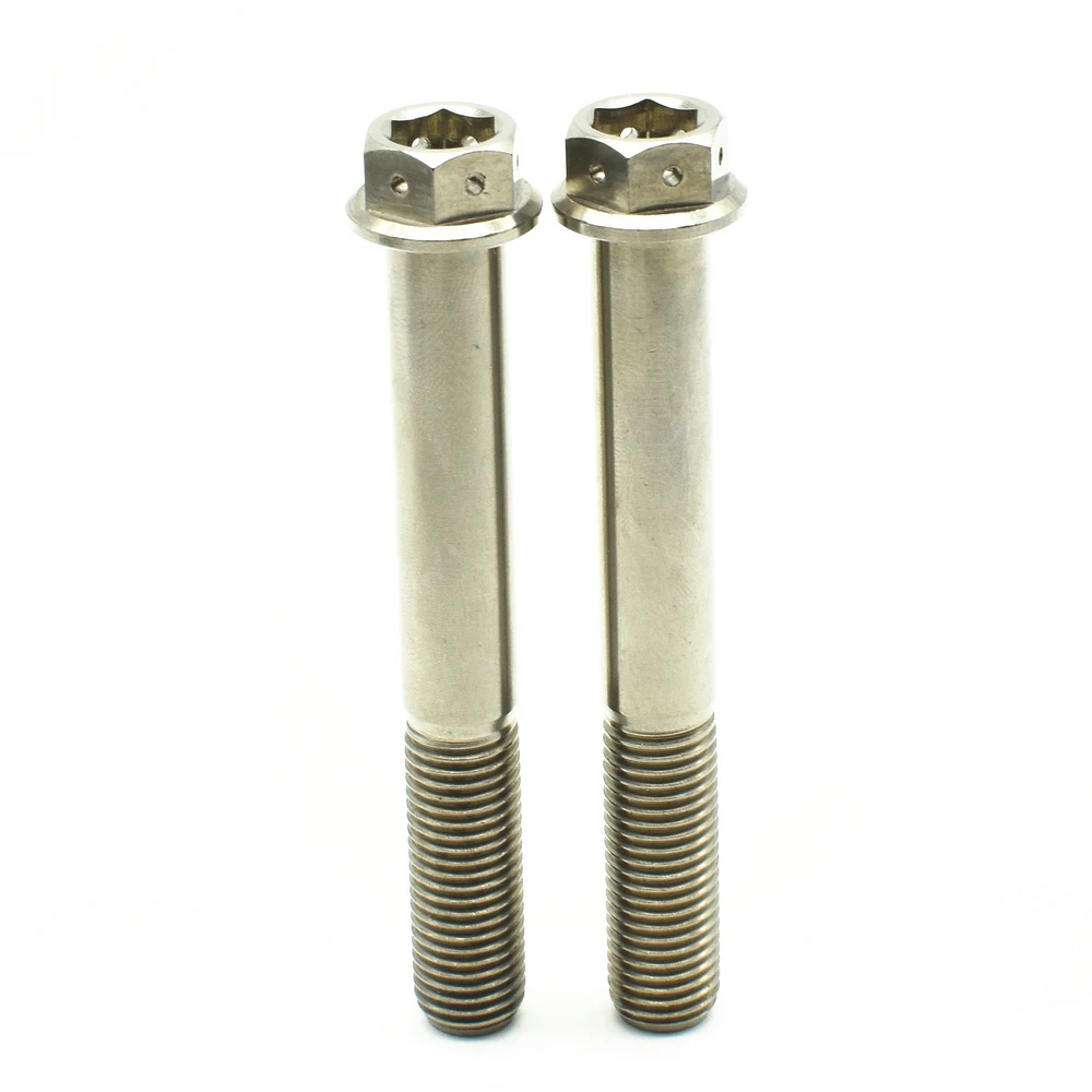 Titanium bolts  M10X50mm Allen hea head motocycle DIY Titanium color  (2)