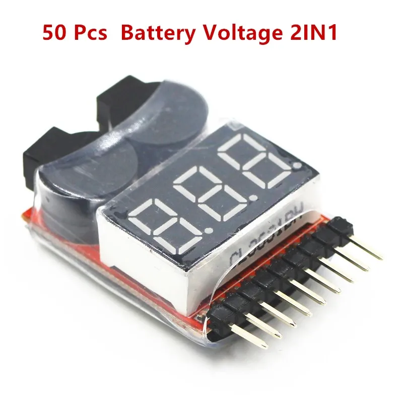 50 шт./лот 3,7-30 в 1-8S Lipo/li-ion/Fe напряжение батареи 2в1 тестер низкого напряжения Звуковой сигнал/BX100 1-8S Lipo тестер батареи