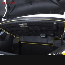 Topunion капот двигателя автомобиля задний багажник внутри звукоизоляция хлопок для Toyota Camry аксессуары