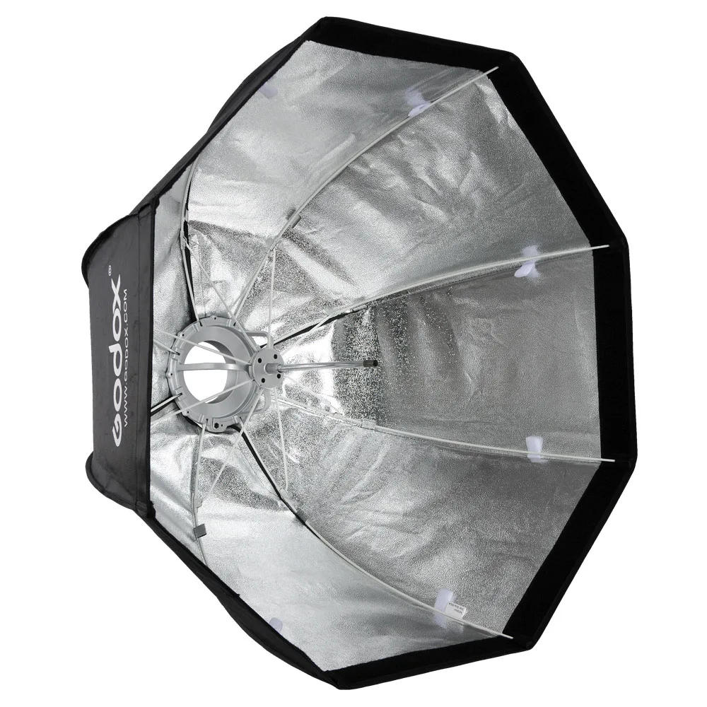 Godox зонтик удобный и быстрый стиль восьмиугольный 120 см софтбокс с креплением Bowen для фотостудии