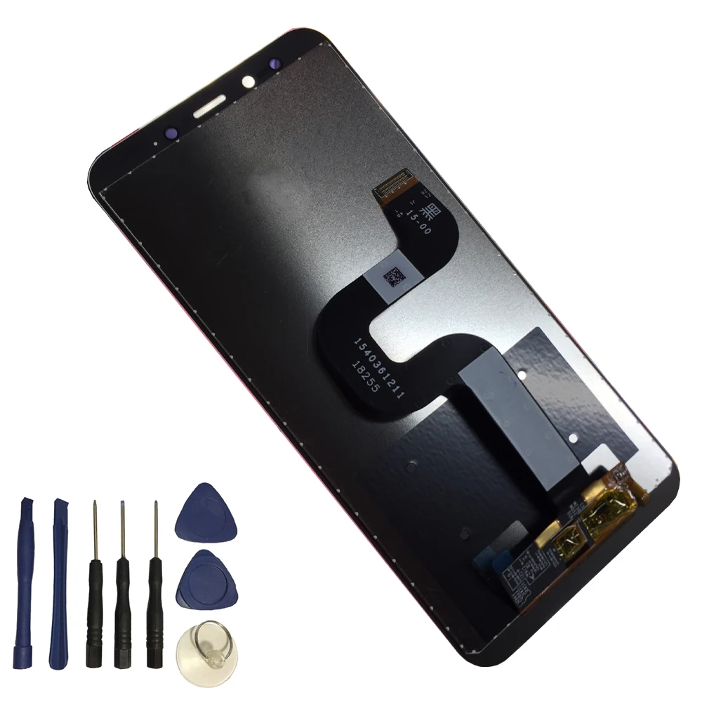 Панель сенсорного экрана для Xiaomi Mi 6X A2 MiA2 Mi6x дигитайзер сенсорное стекло +