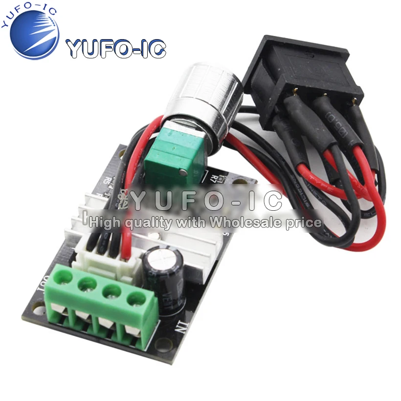 PWM регулятор двигателя пост. Тока 6V12V24V 3A новый | Электронные компоненты и
