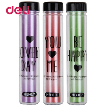 

Deli 1PCS automatic lead core activities core HB 0.7mm cartridge not easy to break the pencil core Office School Supplies