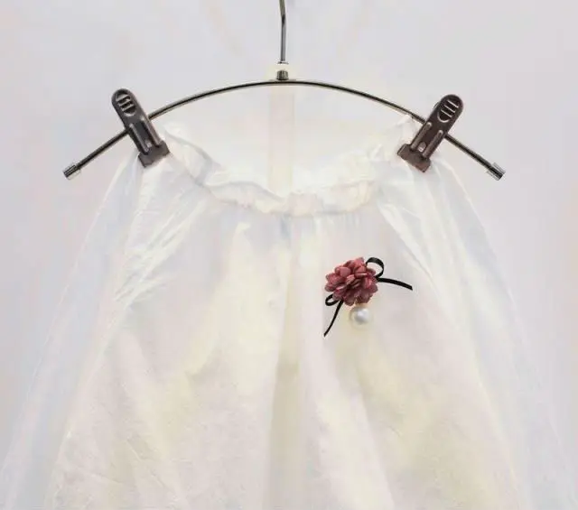 Mihkalev/ г. Весенний комплект одежды для девочек, комплекты одежды из 2 предметов белые топы и штаны детский спортивный костюм для девочек, комплект для детей