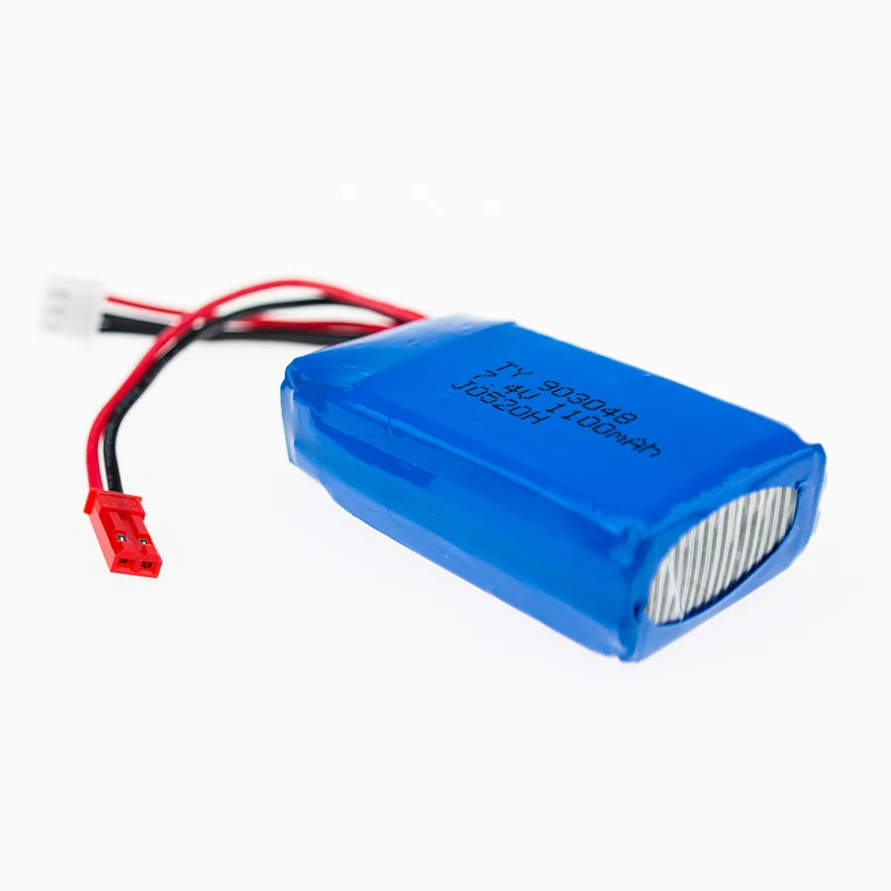 7,4 V 1100mah Li-Po батарея для Wltoys a949 A959 a969 A979 k929 часть Wltoys часть высокого качества