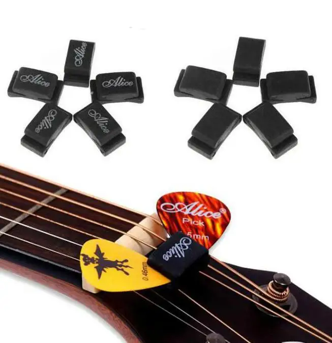 1 шт. кожаный/пластиковый держатель для электрической гитары, чехол, сумка, разные цвета, аксессуары для гитары GYH